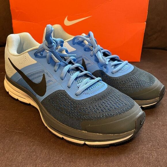 Very Rare NEW Vintage NIKE PEGASUS 30 Chambray Blue Athracite Womens 9 Medium - Picture 1 of 8